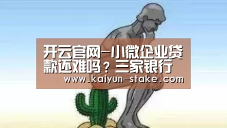 开云官网-小微企业贷款还难吗?三家银行用数据说话(图3) 开云官网